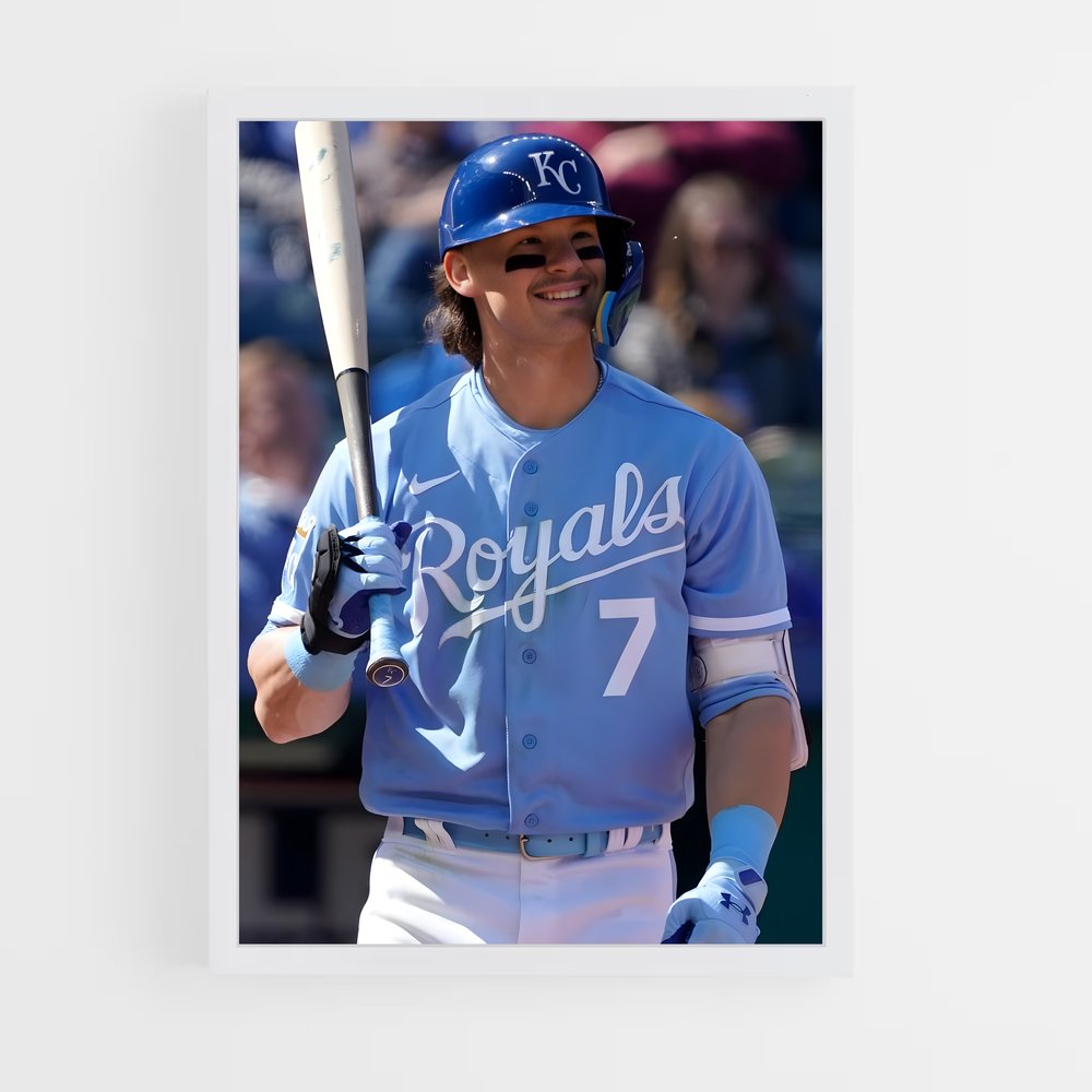 Poster Swing de Génie – affiche Baseball (vue 3)